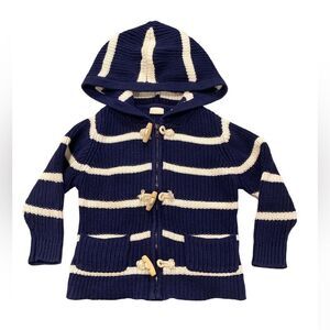 EGG by Susan Lazar Hooded Knit Hoodie Sweater size 2 years